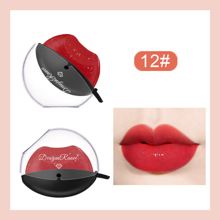 Lazy Lips Pearlescent Glitter Lipstick Is Not Easy To Fade, Warm And Moisturizing Lipstick