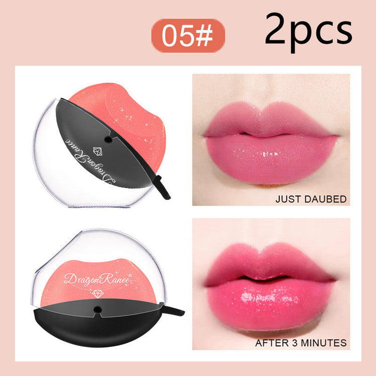 Lazy Lips Pearlescent Glitter Lipstick Is Not Easy To Fade, Warm And Moisturizing Lipstick