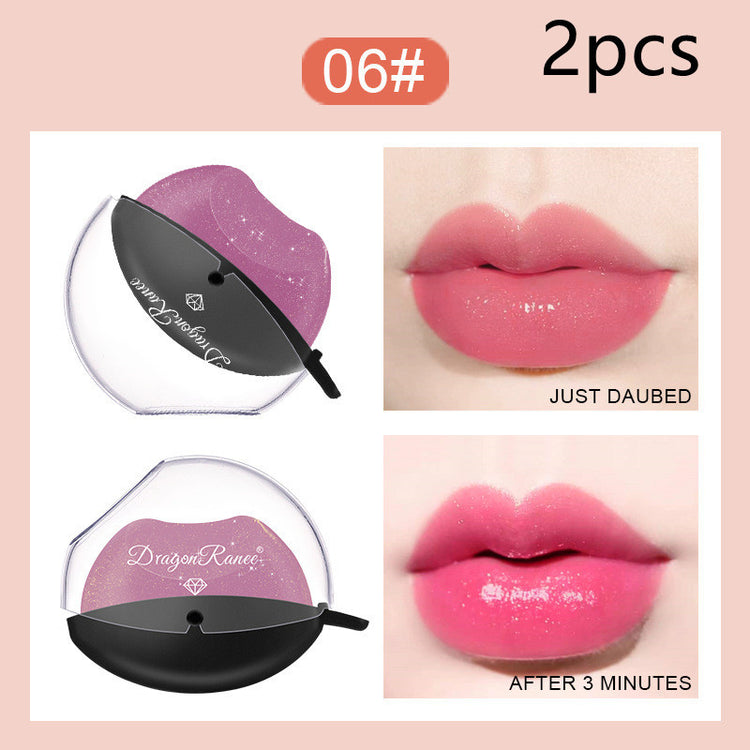 Lazy Lips Pearlescent Glitter Lipstick Is Not Easy To Fade, Warm And Moisturizing Lipstick